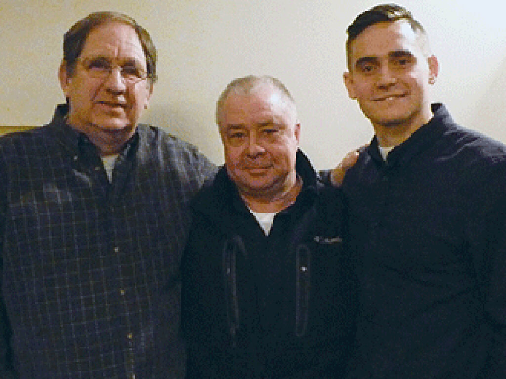 Mike Perone, Sigmund “Ziggy” Zegarski and Jake Nerwinski